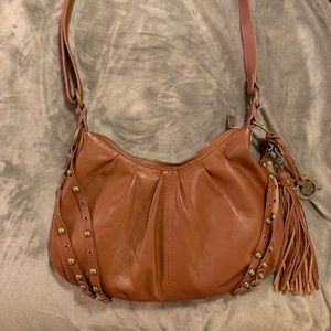 Born leather handbag
